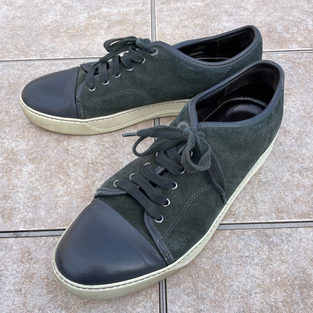 Lanvin DBB1 Suede Calfskin Sneaker